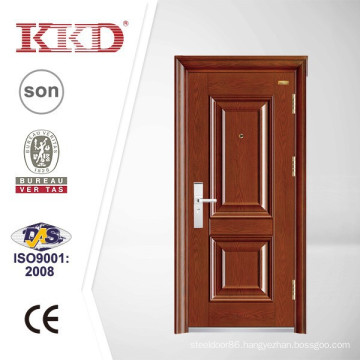 90mm Dull Polished Security Steel Door KKD-202